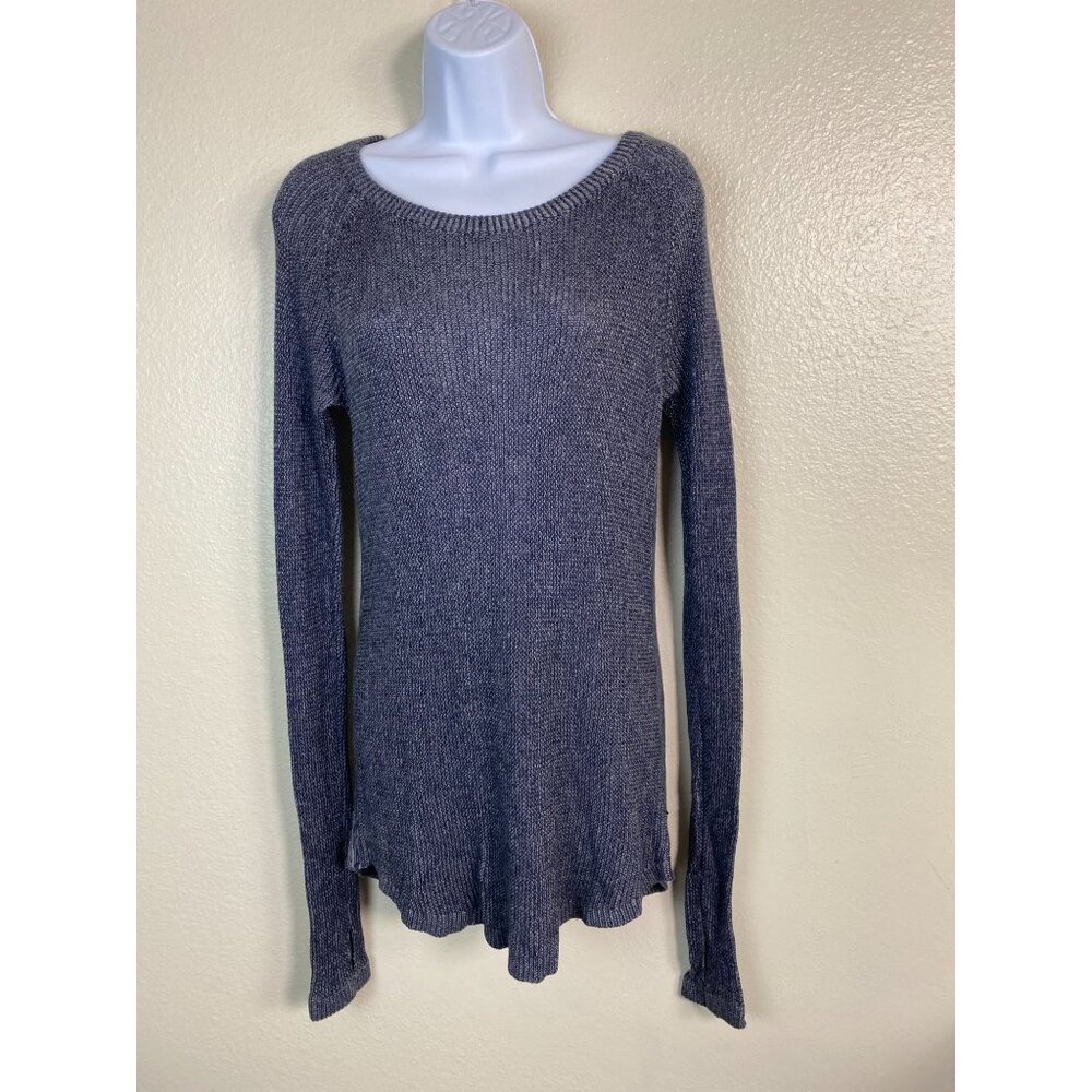 Lululemon Gray Knit Long Sleeve Tunic Sweater size 4 Capsule Closet staple